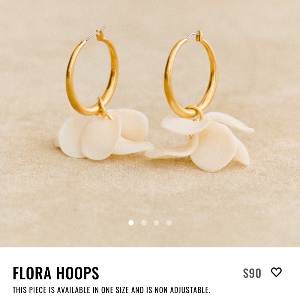 Sezane Flora hoops